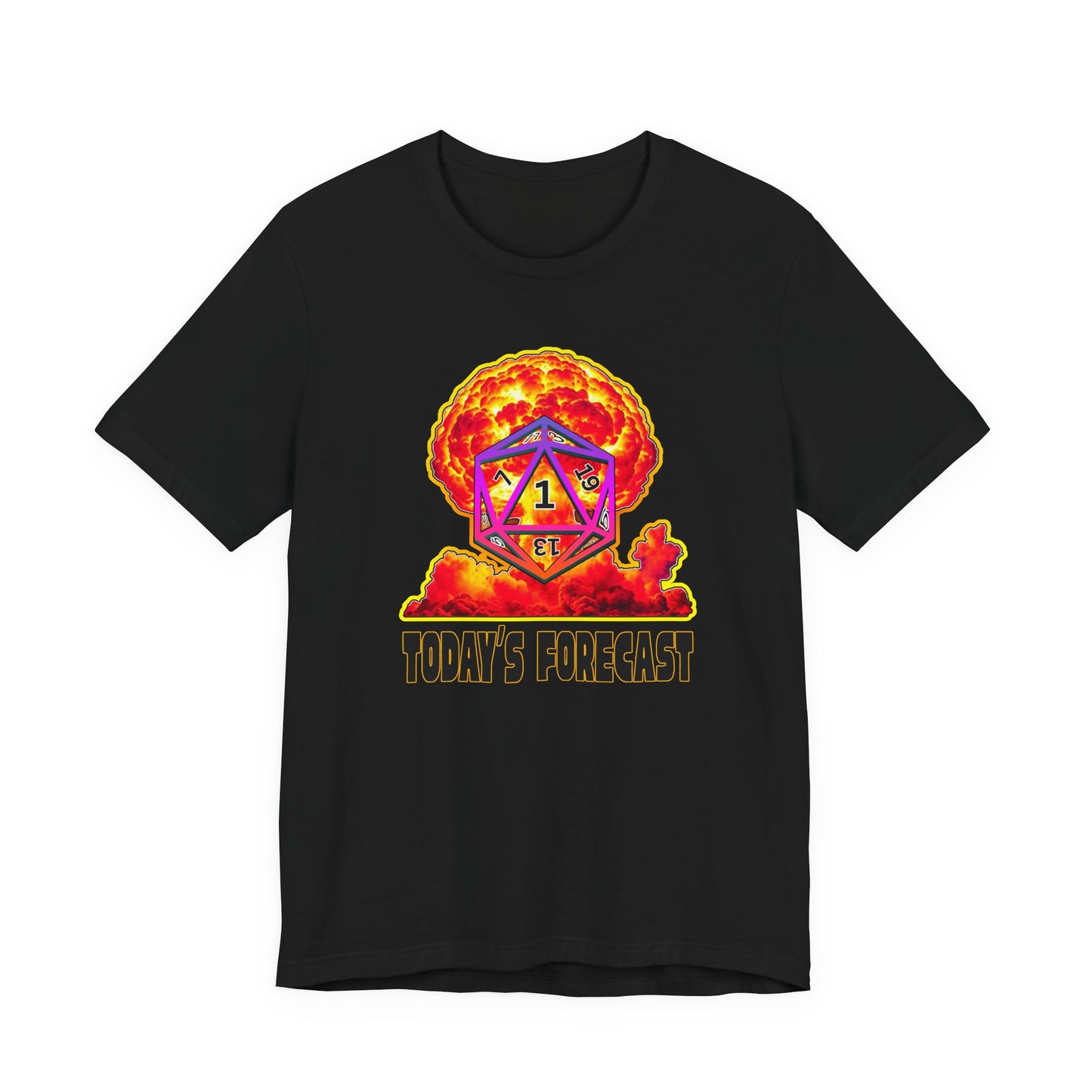 Funny Dice Critical Fail Tee