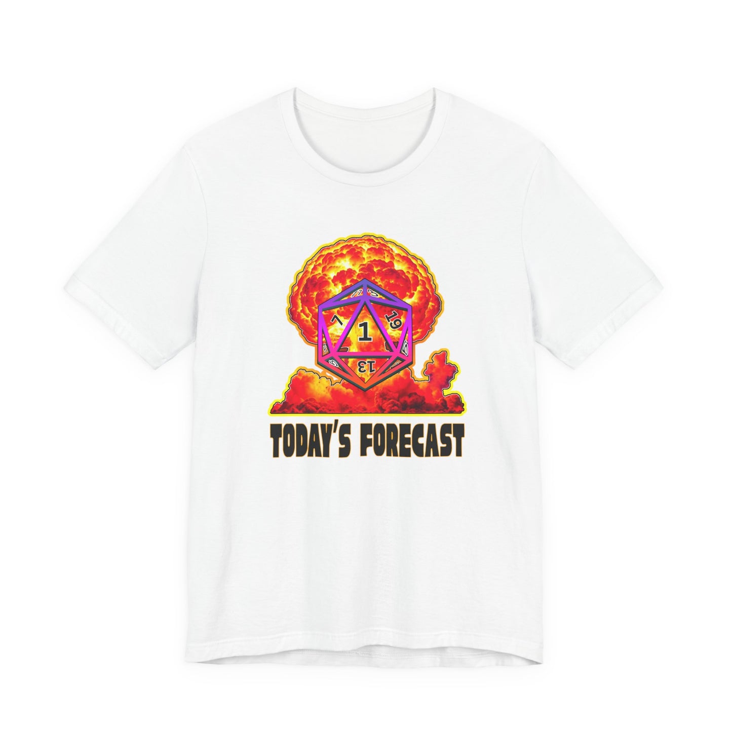 Funny Dice Critical Fail Tee