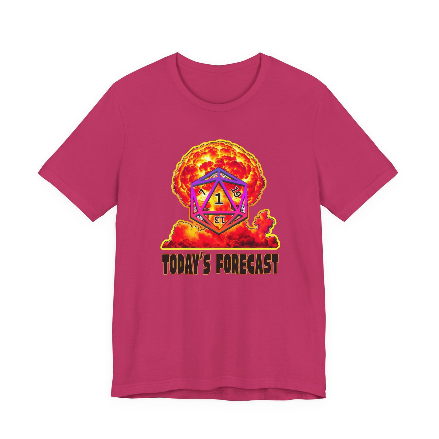 Funny Dice Critical Fail Tee