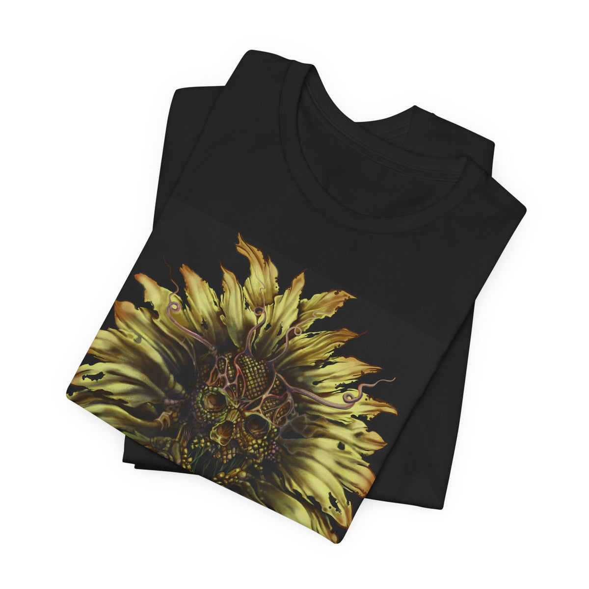 Original Art - SkullFlower graphic Tee
