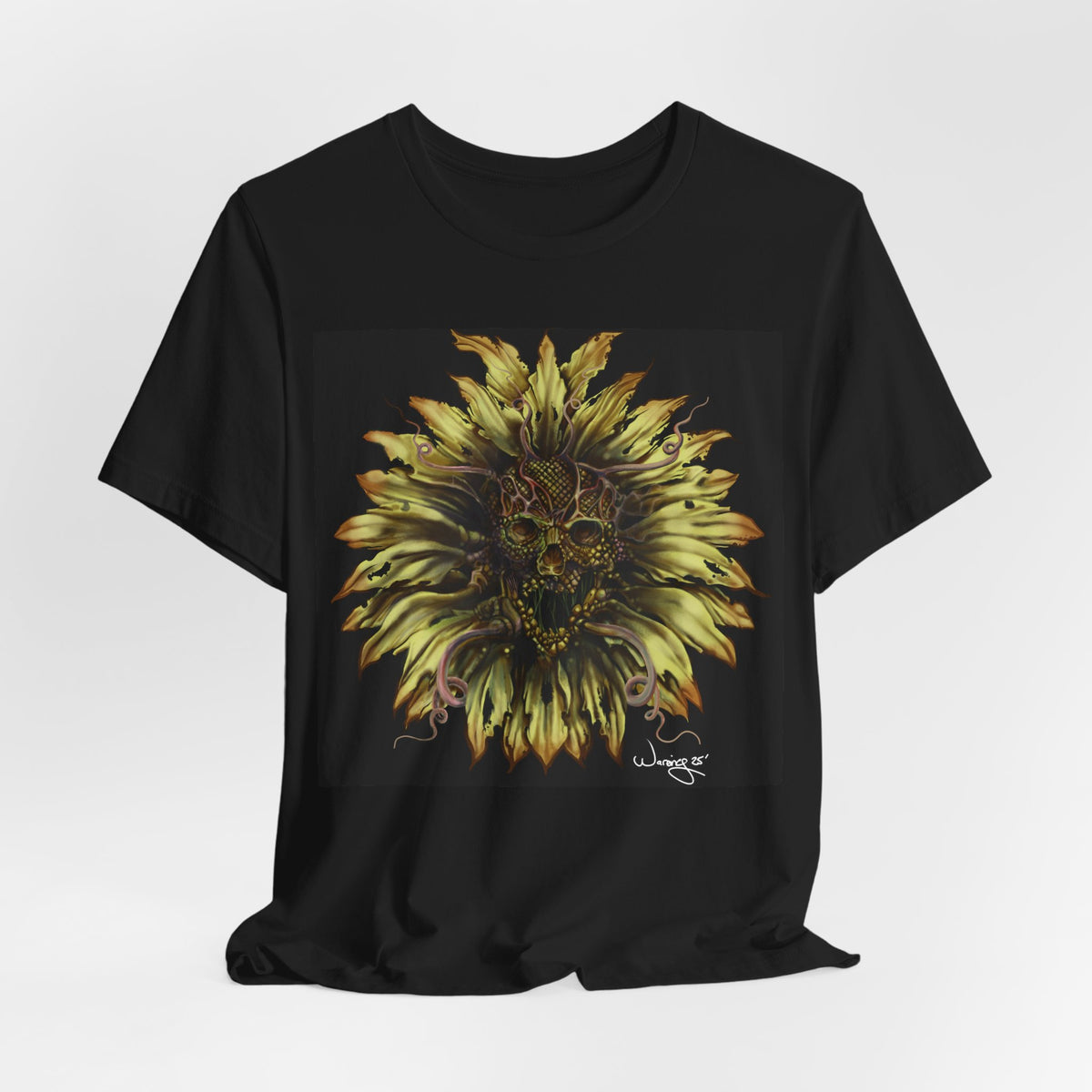 Original Art - SkullFlower graphic Tee